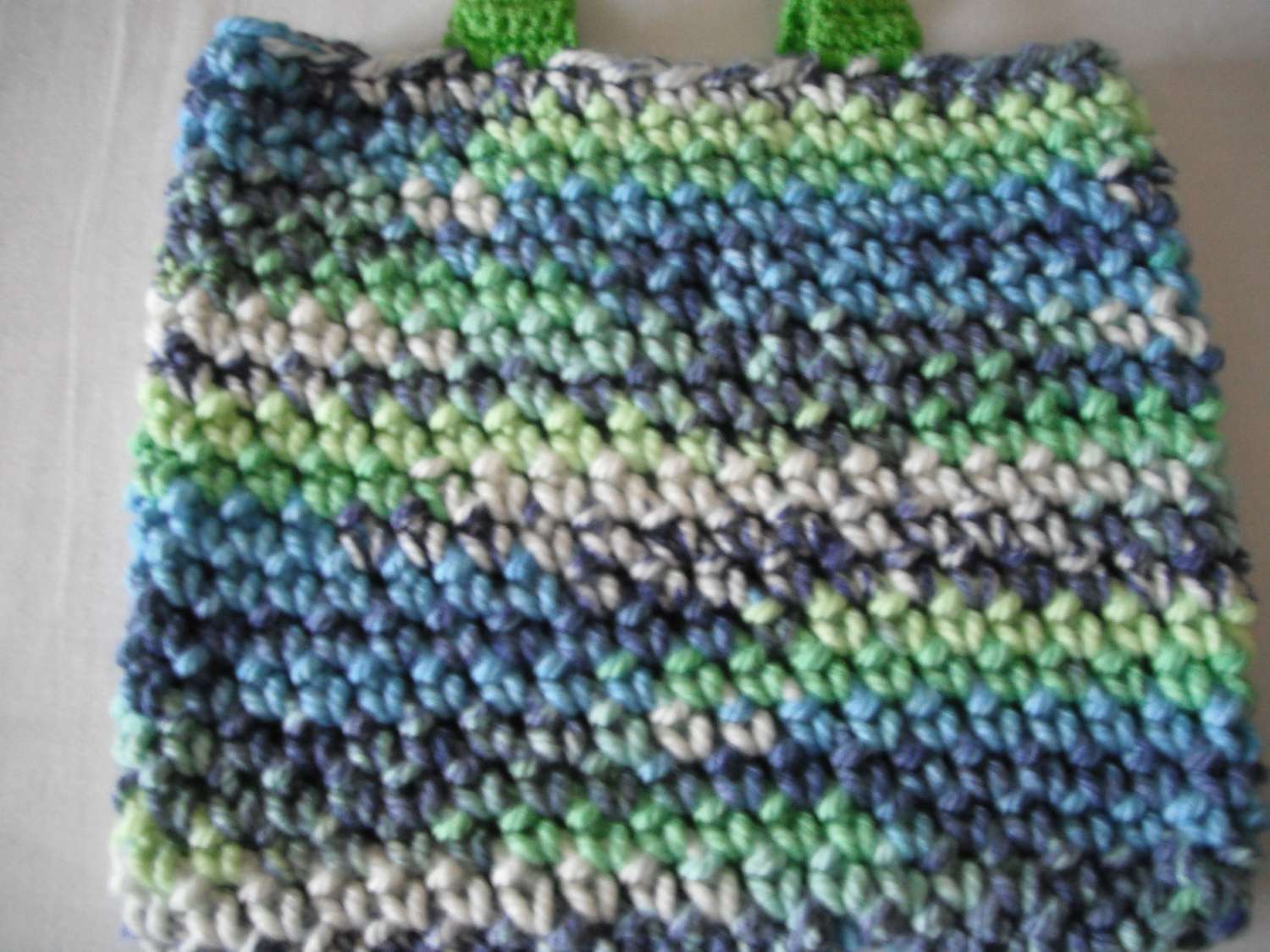 Blue/Green Shopping Bag Blue/Green Shopping Bag