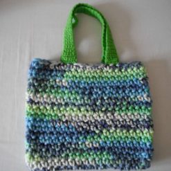 Blue/Green Shopping Bag