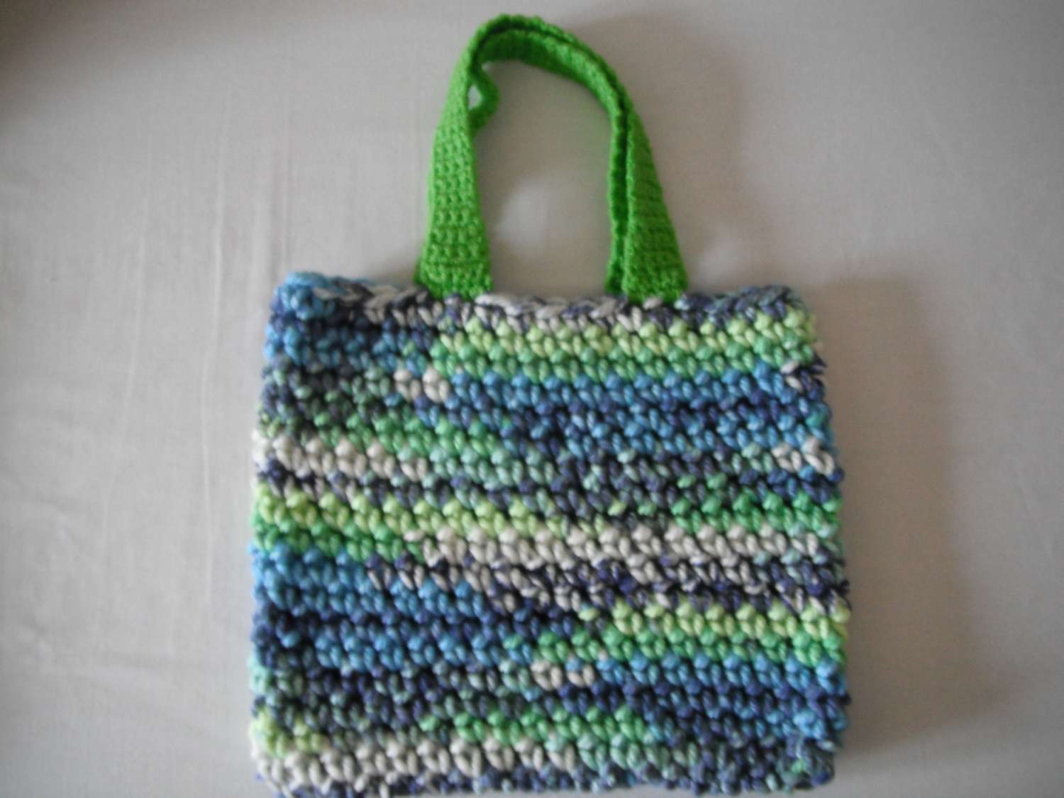 Blue/Green Shopping Bag Blue/Green Shopping Bag