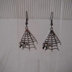 Spider & Web Earrings