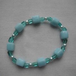 Triple Turquoise Bead Bracelet