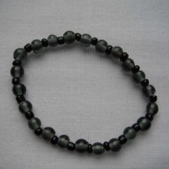 Black & Smokey Green Bracelet