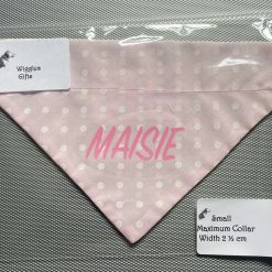 Dog Gift Personalised Dog Bandanna with name quote of your choice 6 Dog Gift Personalised Dog Bandanna with name quote of your choice 6