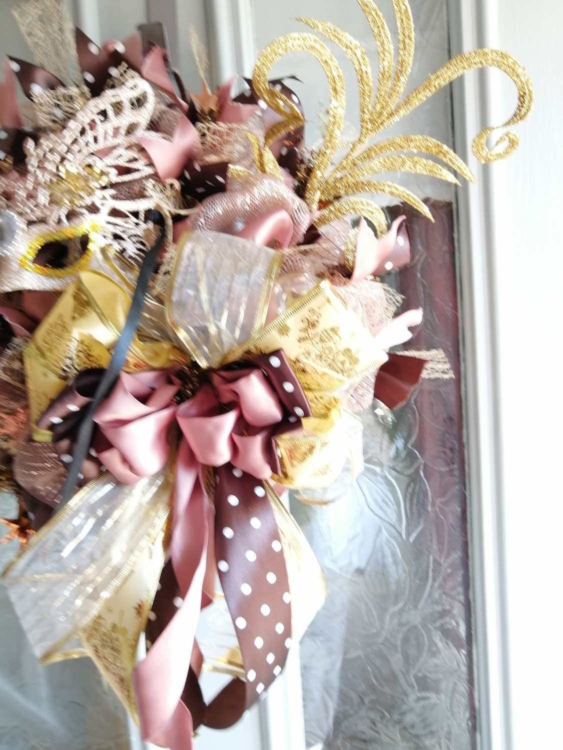 Masquerade wreath Masquerade wreath