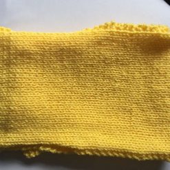 Chunky knit scarf