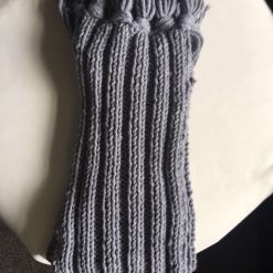 Chunky knit scarf