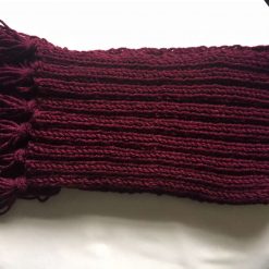 Chunky knit scarf