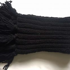Chunky knit scarf