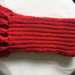 Chunky knit scarf