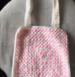 Crochet shopping bag
