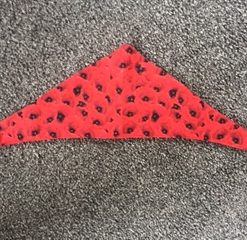 Poppy day dog bandanas