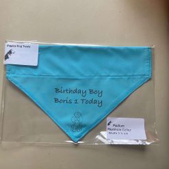 Dog Gift Personalised Dog Bandanna with name quote of your choice 11 Dog Gift Personalised Dog Bandanna with name quote of your choice 11