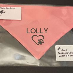 Dog Gift Personalised Dog Bandanna with name quote of your choice 7 Dog Gift Personalised Dog Bandanna with name quote of your choice 7
