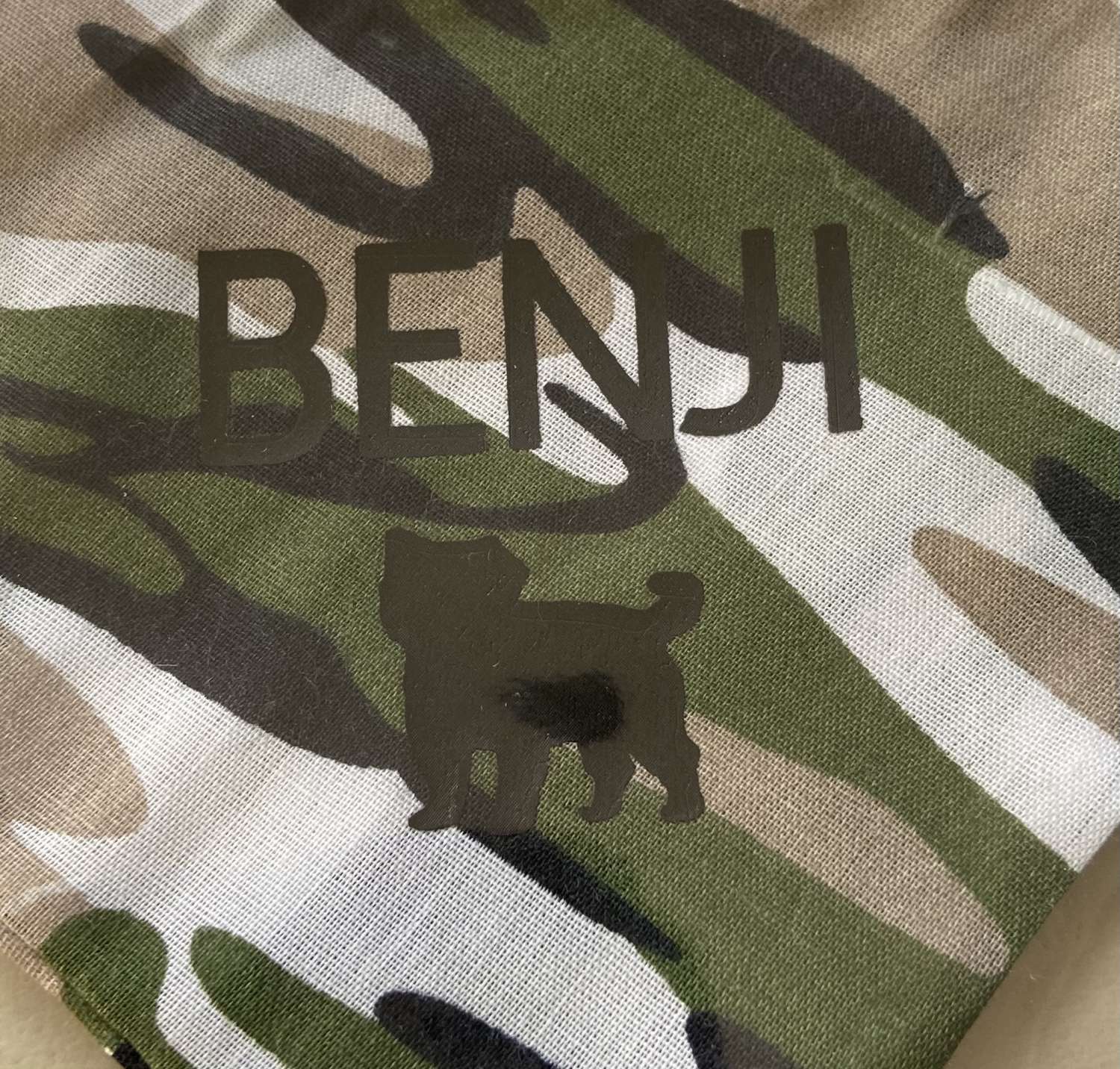 Dog Gift Personalised Dog Bandanna with name quote of your choice Dog Gift Personalised Dog Bandanna with name quote of your choice