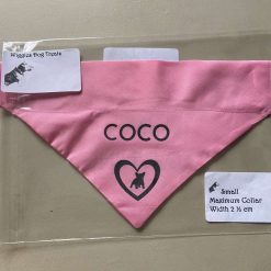 Dog Gift Personalised Dog Bandanna with name quote of your choice 2 Dog Gift Personalised Dog Bandanna with name quote of your choice 2