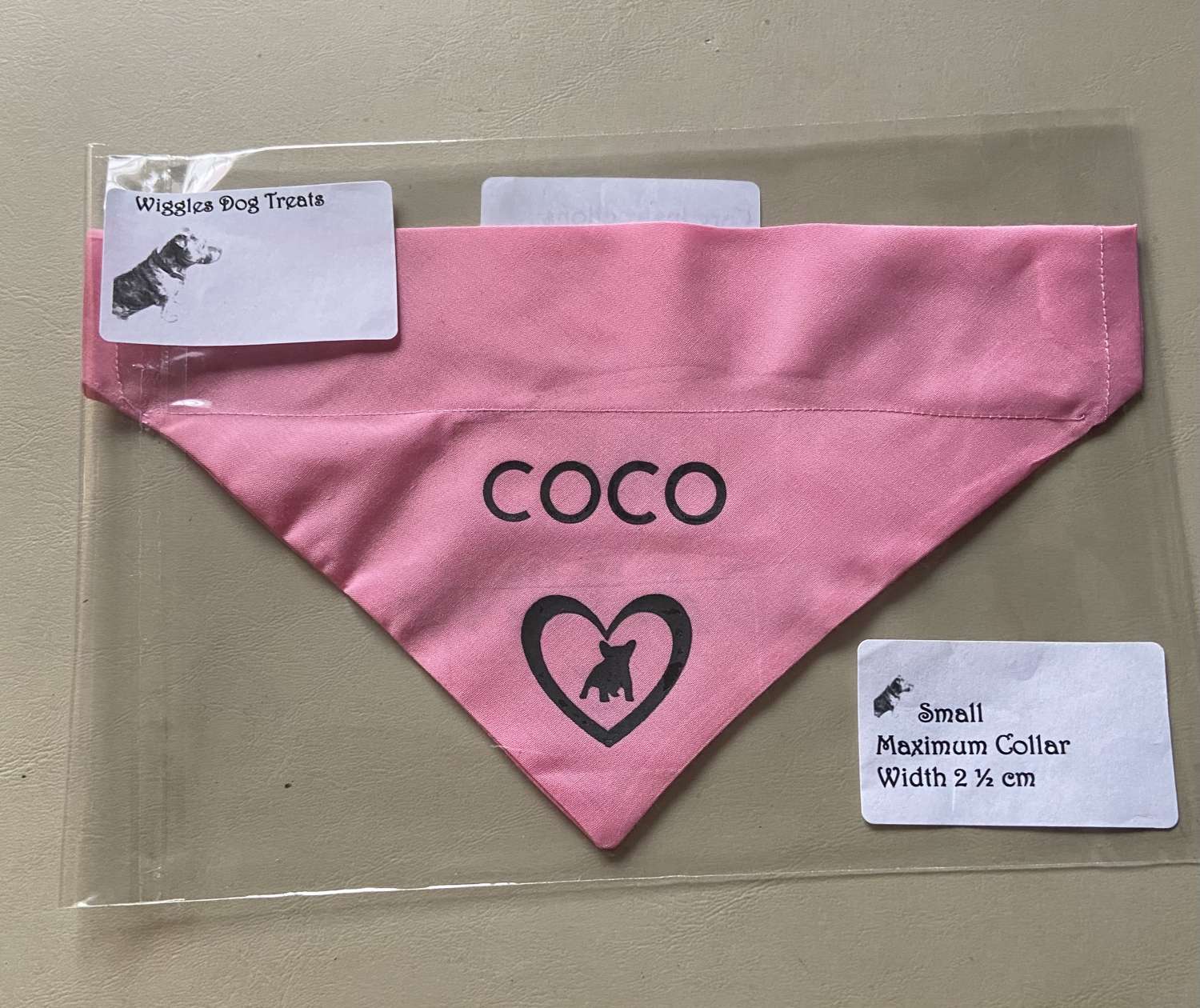 Dog Gift Personalised Dog Bandanna with name quote of your choice Dog Gift Personalised Dog Bandanna with name quote of your choice