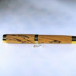 CHAIRMAN FOUNTAIN PEN in SPALTED BEECH