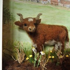 Needle Felt Cow , Cow Diorama, Cow Art, Miniature Scene, Watercolour painting, Needle Felted Animal, Wool Sculpture, Fibre Art, Sculpture, Gift, Livestock , Cattle, Bull 2 Needle Felt Cow , Cow Diorama, Cow Art, Miniature Scene, Watercolour painting, Needle Felted Animal, Wool Sculpture, Fibre Art, Sculpture, Gift, Livestock , Cattle, Bull 6