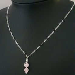 Rose Quartz Wave Jewellery Set 3 Rose Quartz Wave Jewellery Set 3
