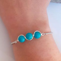 Turquoise Gemstone Bracelet 1