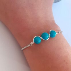 Turquoise Gemstone Bracelet 2