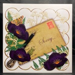 Sorry Post card Card