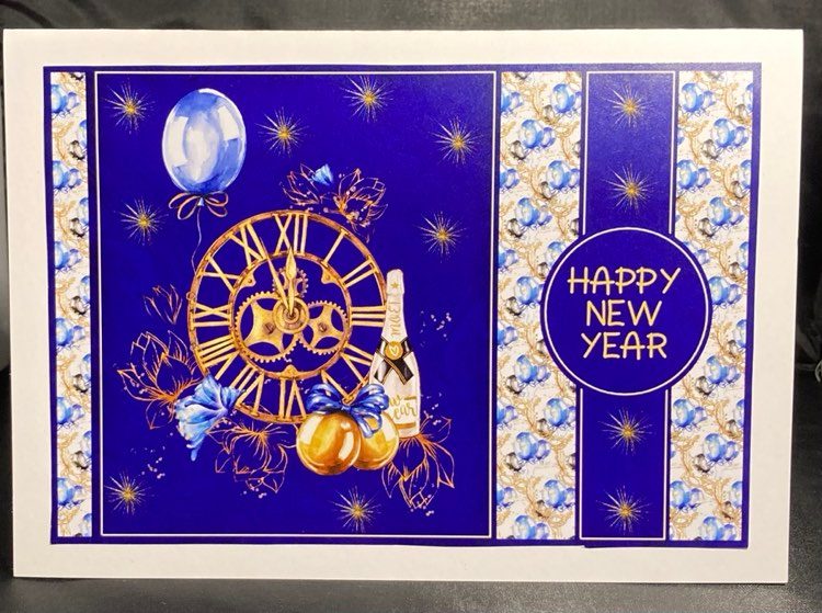 Happy New Year card Happy New Year card