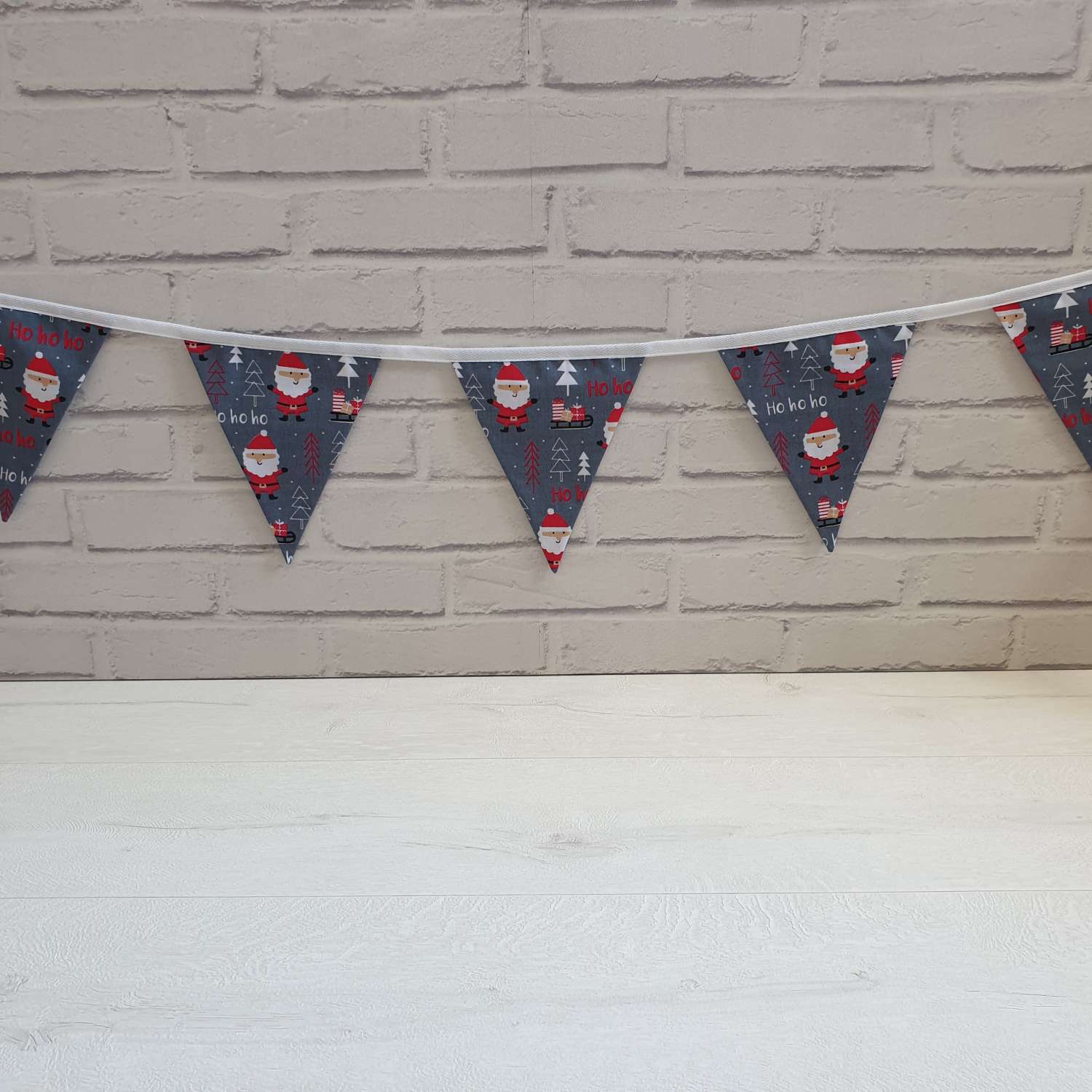 5. Design 0057, 0058 & 0059 Christmas Table Runner, Santa Table Runner, Santa Decoration, Christmas Decorations, Christmas Table Decor, Grey Xmas Table Runner, Festive 12