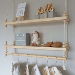 Nursery Shelf with Clothes Rail, Two Tier Shelf with Clothes Rail, Two Tier Nursery Shelf, Double Shelf with Rail, Rope Shelf, Swing Shelf, Nordic Style Hanging Shelf, Wooden Shelf, Bedroom Shelf, Floating Shelf, Nursery Decor, Nursery Shelf with Hanging Rail, Pine Shelf 7 Nursery Shelf with Clothes Rail, Two Tier Shelf with Clothes Rail, Two Tier Nursery Shelf, Double Shelf with Rail, Rope Shelf, Swing Shelf, Nordic Style Hanging Shelf, Wooden Shelf, Bedroom Shelf, Floating Shelf, Nursery Decor, Nursery Shelf with Hanging Rail, Pine Shelf 15
