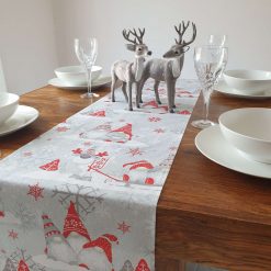 Christmas Table Runner, Red Gonk Table Runner, Christmas Gonk Decorations, Christmas Decorations, Christmas Table, Scandi Table Runner, Nordic Table Runner 4 Christmas Table Runner, Red Gonk Table Runner, Christmas Gonk Decorations, Christmas Decorations, Christmas Table, Scandi Table Runner, Nordic Table Runner 4