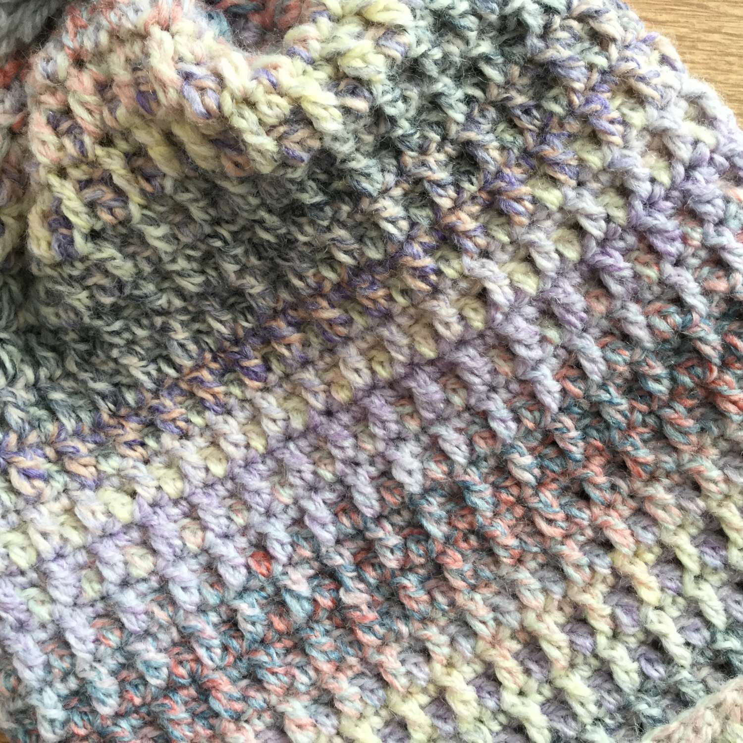Multi Coloured Crochet Hat Multi Coloured Crochet Hat