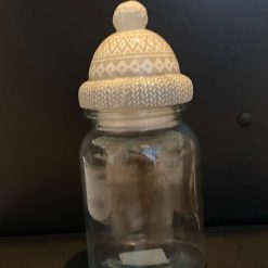 Etched Personalised Etched Glass Treat Push Top Jar - dogs Children Grandparents - Biscuit Jar - Sweet Jar 6