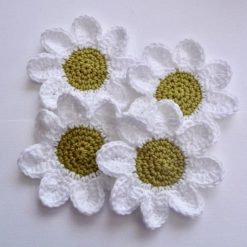 Crochet Daisy Coasters 5