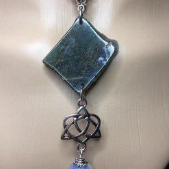 Moss Agate & Opalite Celtic 1 Moss Agate & Opalite Celtic 1