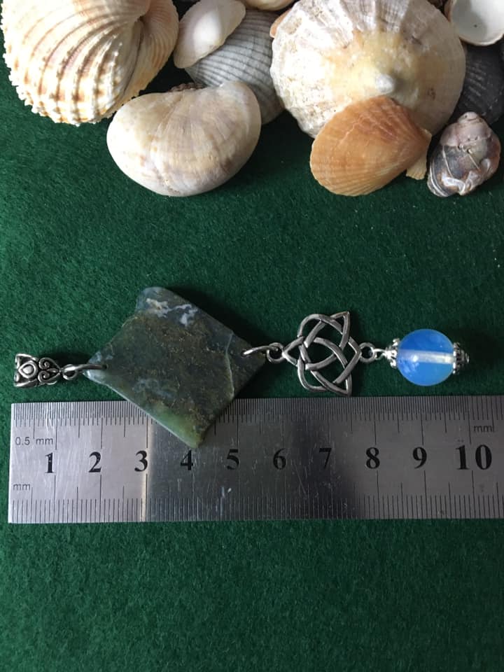 Moss Agate & Opalite Celtic Moss Agate & Opalite Celtic