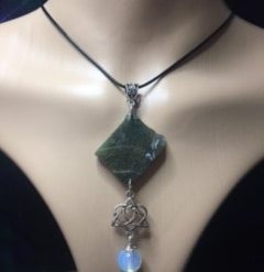 Moss Agate & Opalite Celtic 10 Moss Agate & Opalite Celtic 10