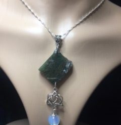 Moss Agate & Opalite Celtic 11 Moss Agate & Opalite Celtic 11