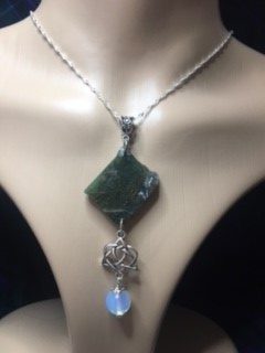 Moss Agate & Opalite Celtic Moss Agate & Opalite Celtic