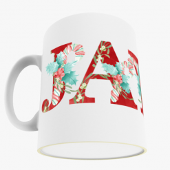 Z Christmas Mug Personalised Christmas Name 10oz Ceramic Mug - Gift