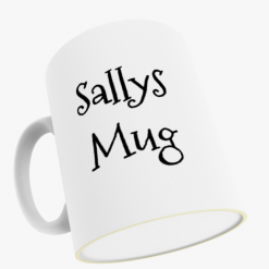 Spooky Happy Halloween Personalised 10 oz ceramic Mug Horror Social Distancing Wearing A Mask 3