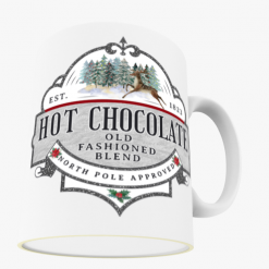 Z Christmas Mug Personalised Christmas Hot Chocolate 10oz Ceramic Mug