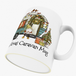 Z Christmas Mug Personalised Christmas Caravanning 10oz Ceramic Mug 3