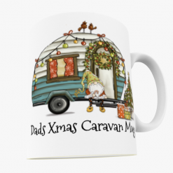 Z Christmas Mug Personalised Christmas Caravanning 10oz Ceramic Mug 4