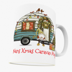 Z Christmas Mug Personalised Christmas Caravanning 10oz Ceramic Mug 5