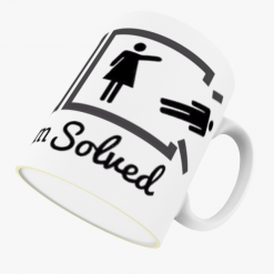Mug /s Personalised 'Problem Solved' Funny Humorous 10oz Ceramic Mug 7 Mug /s Personalised 'Problem Solved' Funny Humorous 10oz Ceramic Mug 7