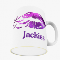 Spooky Lips Happy Halloween Personalised 10 oz ceramic Mug