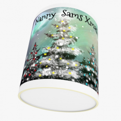 Z Christmas Mug Personalised Beautiful Christmas Northern Lights 10oz Ceramic Mug 2