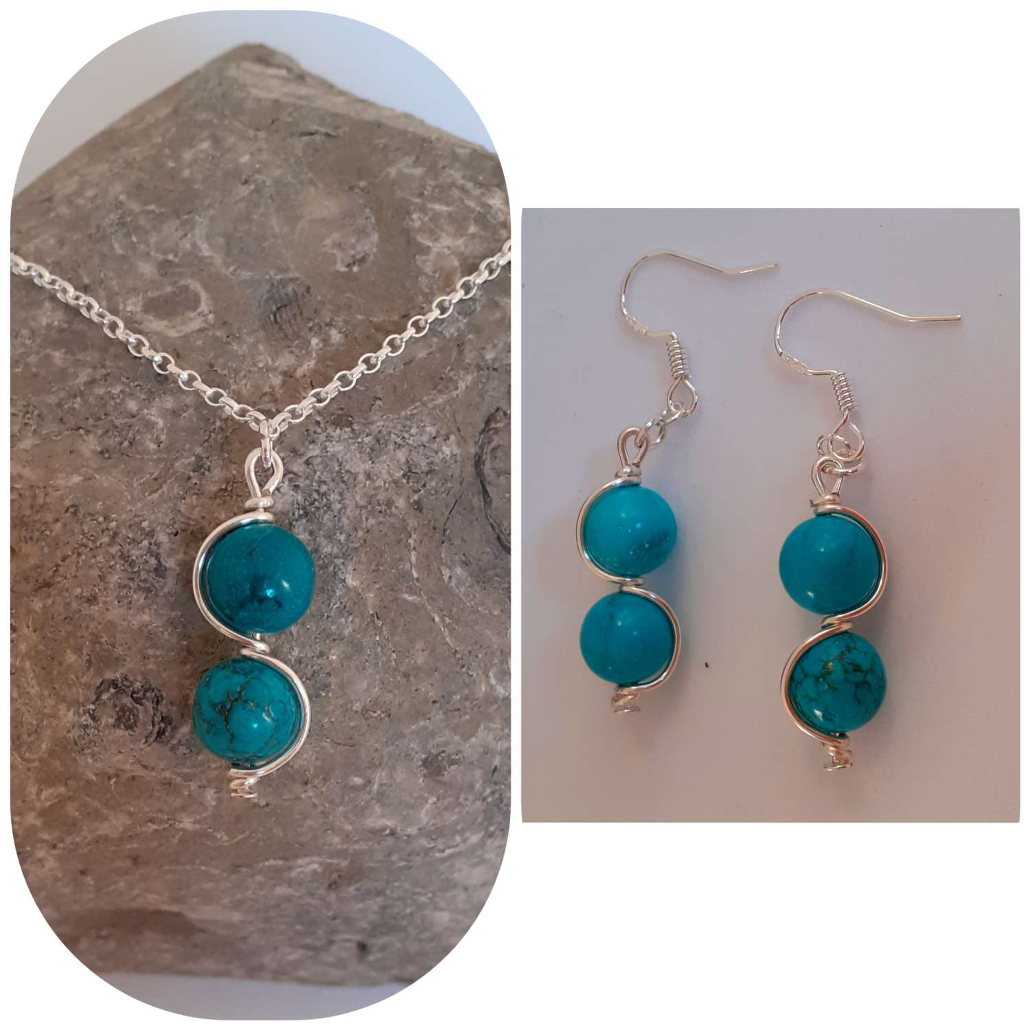 inCollage_20211013_140016938 Turquoise Gemstone Jewellery Set 1