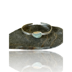 Ocean Sea Glass Cuff Bracelet 3 Ocean Sea Glass Cuff Bracelet 3