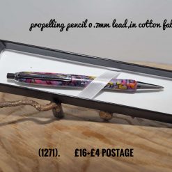 Propelling pencil in cotton fabric (1271)